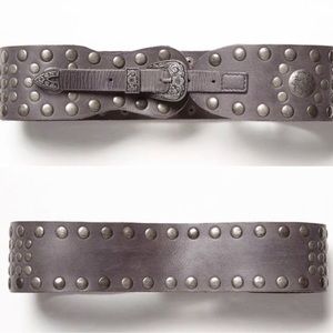 Free People Denver studded Leather belt